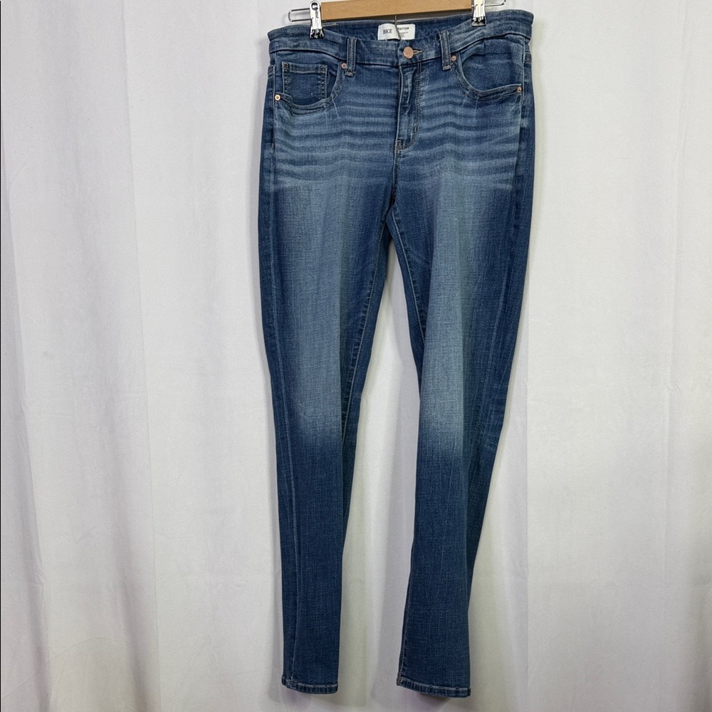 BKE Jeans Mens 31x32 Blue Payton Straight Leg Stretch Denim Mid Rise Regular Fit